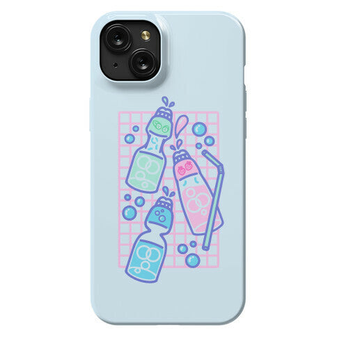 NSFW Pastel Penis Ramune Soda Bottles Phone Case