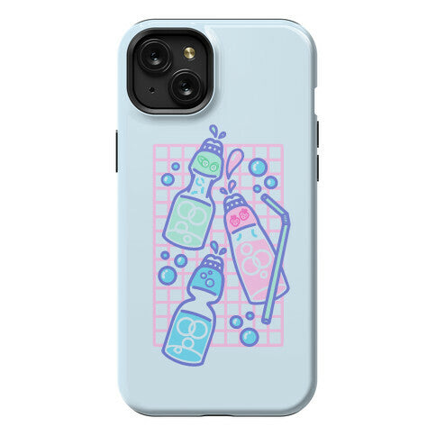 NSFW Pastel Penis Ramune Soda Bottles Phone Case