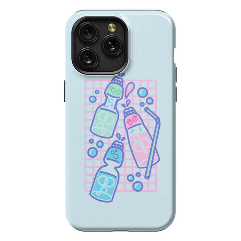 NSFW Pastel Penis Ramune Soda Bottles Phone Case