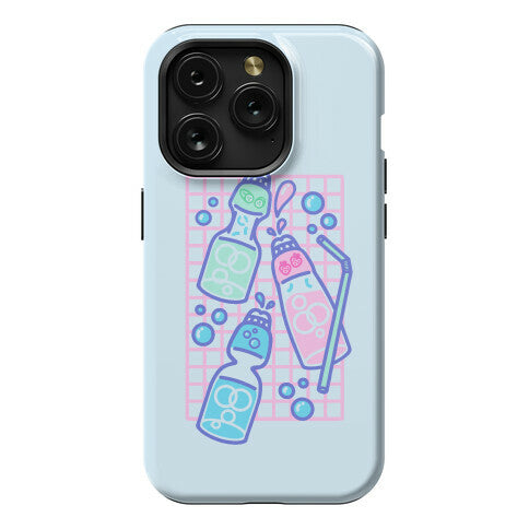 NSFW Pastel Penis Ramune Soda Bottles Phone Case