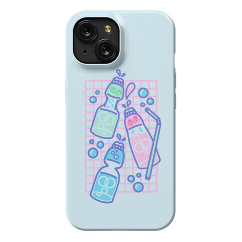 NSFW Pastel Penis Ramune Soda Bottles Phone Case
