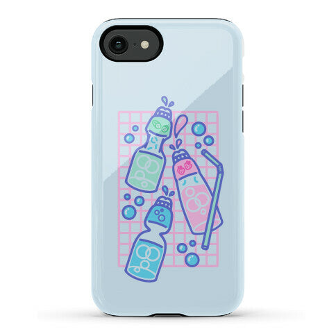 NSFW Pastel Penis Ramune Soda Bottles Phone Case