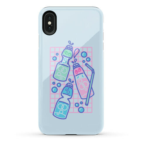 NSFW Pastel Penis Ramune Soda Bottles Phone Case