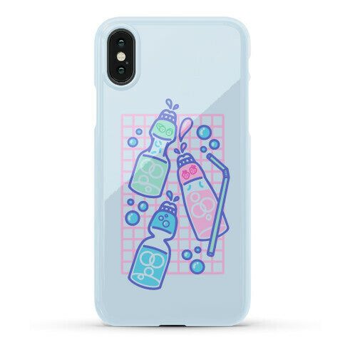 NSFW Pastel Penis Ramune Soda Bottles Phone Case