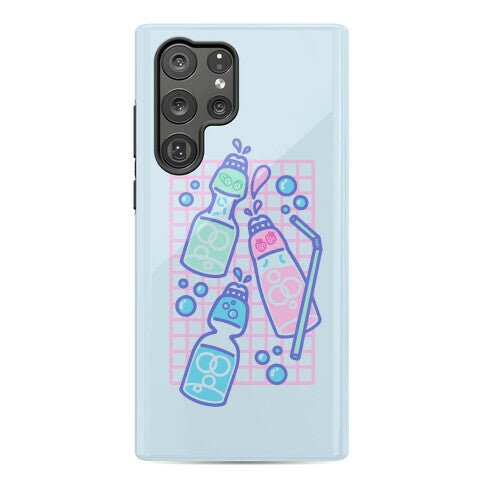 NSFW Pastel Penis Ramune Soda Bottles Phone Case