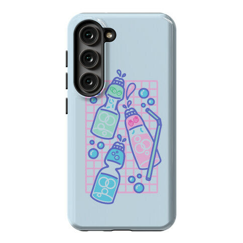 NSFW Pastel Penis Ramune Soda Bottles Phone Case