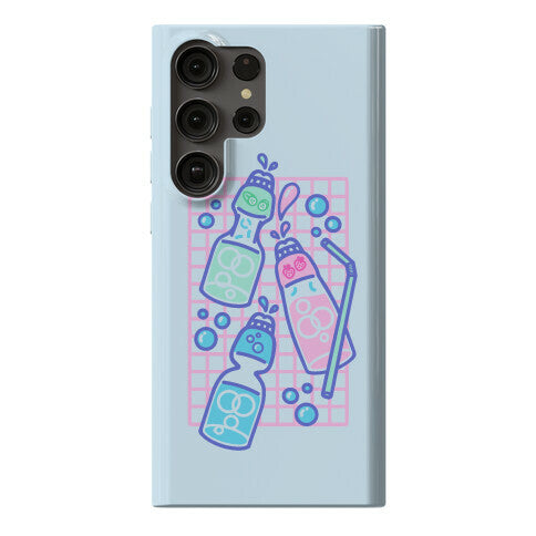 NSFW Pastel Penis Ramune Soda Bottles Phone Case