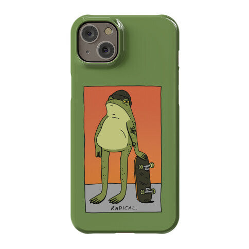 Radical Frog Skater Phone Case