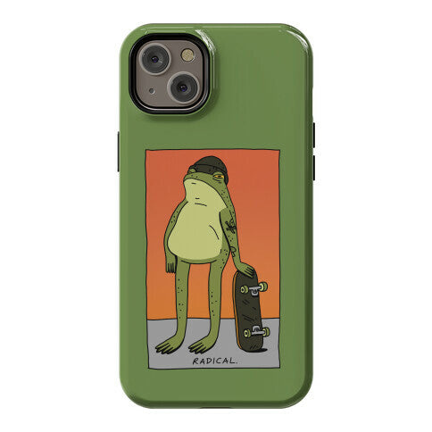 Radical Frog Skater Phone Case