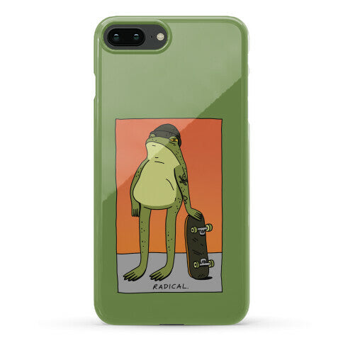 Radical Frog Skater Phone Case