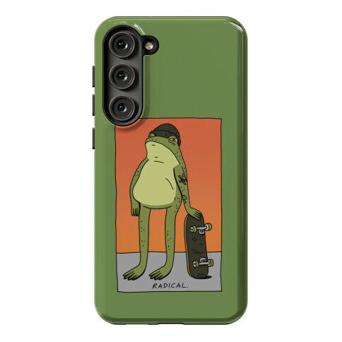 Radical Frog Skater Phone Case