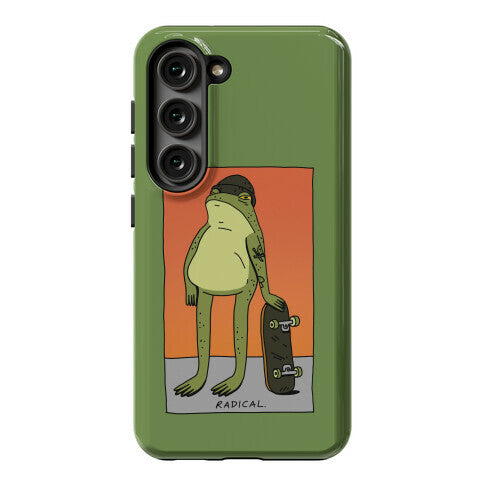 Radical Frog Skater Phone Case