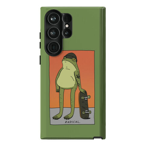 Radical Frog Skater Phone Case