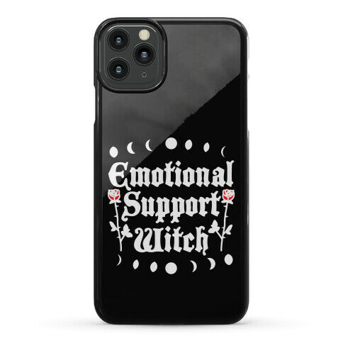 Emotional Support Witch Phone Case