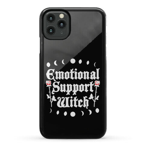 Emotional Support Witch Phone Case