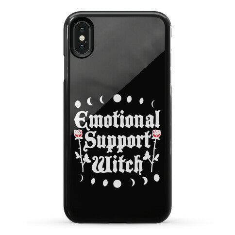 Emotional Support Witch Phone Case