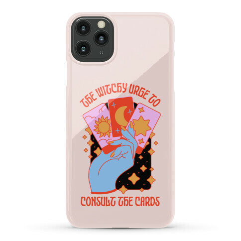 The Witchy Urge To Consult The Cards  Phone Case