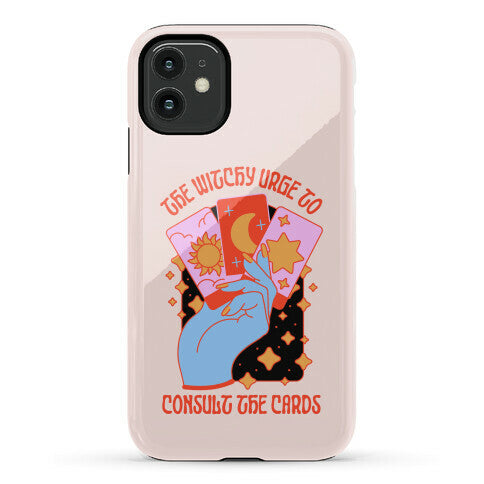 The Witchy Urge To Consult The Cards  Phone Case