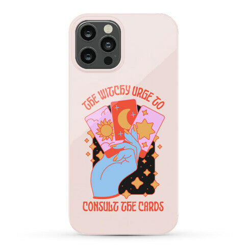 The Witchy Urge To Consult The Cards  Phone Case