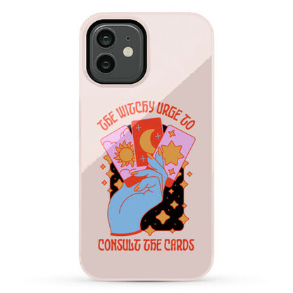 The Witchy Urge To Consult The Cards  Phone Case