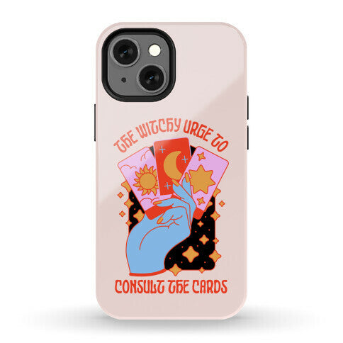 The Witchy Urge To Consult The Cards  Phone Case