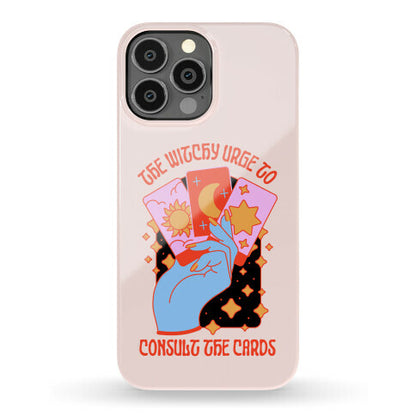 The Witchy Urge To Consult The Cards  Phone Case