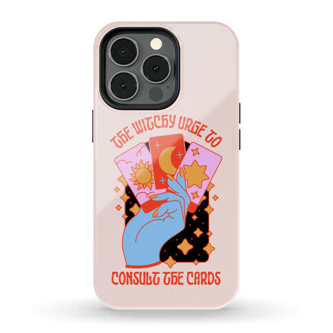 The Witchy Urge To Consult The Cards  Phone Case