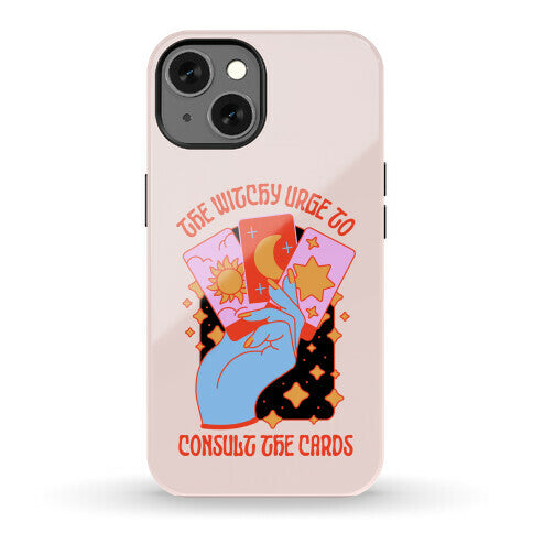 The Witchy Urge To Consult The Cards  Phone Case