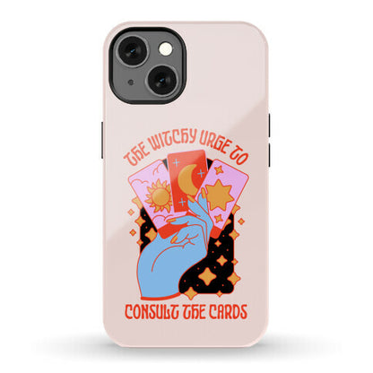The Witchy Urge To Consult The Cards  Phone Case
