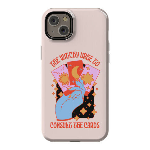 The Witchy Urge To Consult The Cards  Phone Case