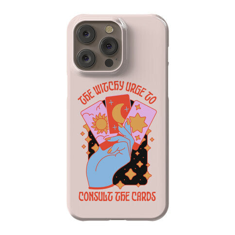 The Witchy Urge To Consult The Cards  Phone Case