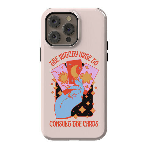 The Witchy Urge To Consult The Cards  Phone Case