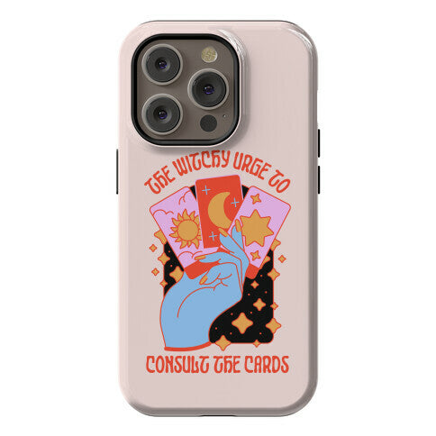 The Witchy Urge To Consult The Cards  Phone Case