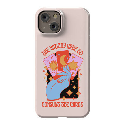 The Witchy Urge To Consult The Cards  Phone Case