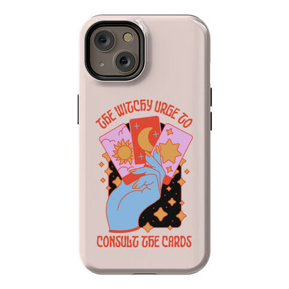 The Witchy Urge To Consult The Cards  Phone Case