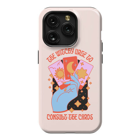 The Witchy Urge To Consult The Cards  Phone Case
