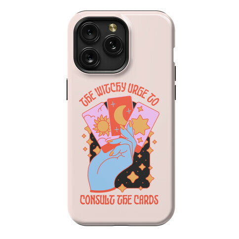 The Witchy Urge To Consult The Cards  Phone Case