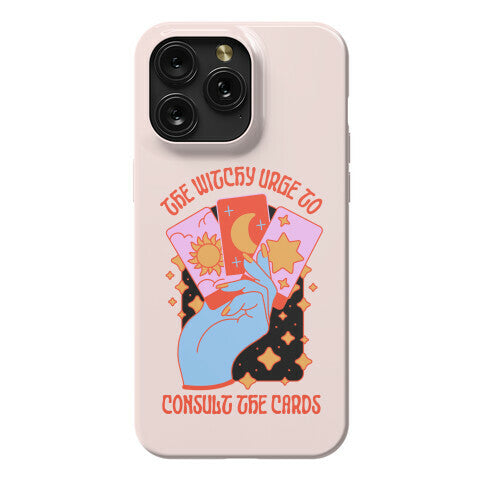 The Witchy Urge To Consult The Cards  Phone Case
