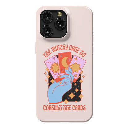 The Witchy Urge To Consult The Cards  Phone Case