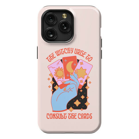The Witchy Urge To Consult The Cards  Phone Case