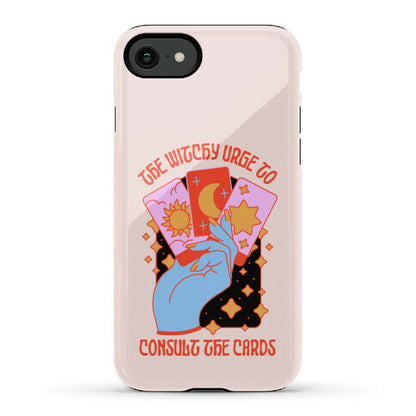 The Witchy Urge To Consult The Cards  Phone Case