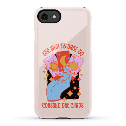 The Witchy Urge To Consult The Cards  Phone Case