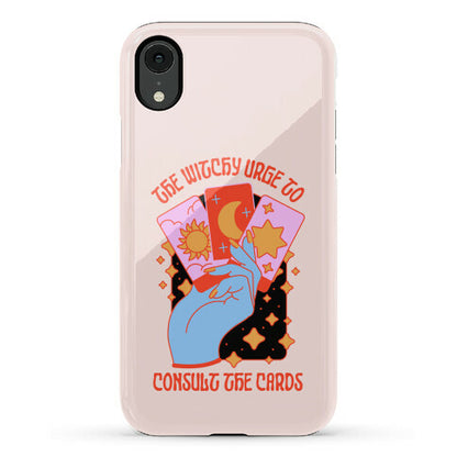 The Witchy Urge To Consult The Cards  Phone Case