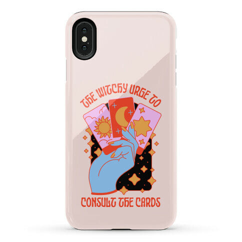 The Witchy Urge To Consult The Cards  Phone Case