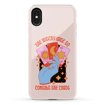 The Witchy Urge To Consult The Cards  Phone Case