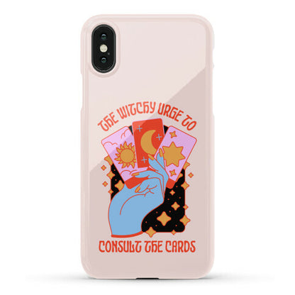 The Witchy Urge To Consult The Cards  Phone Case