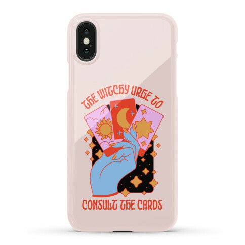 The Witchy Urge To Consult The Cards  Phone Case
