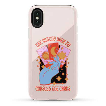 The Witchy Urge To Consult The Cards  Phone Case