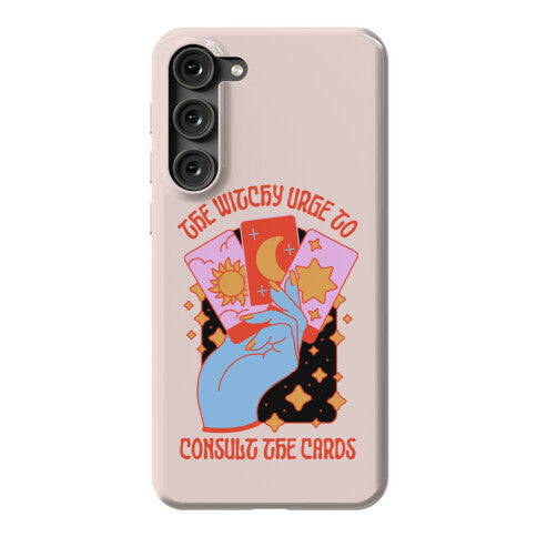 The Witchy Urge To Consult The Cards  Phone Case