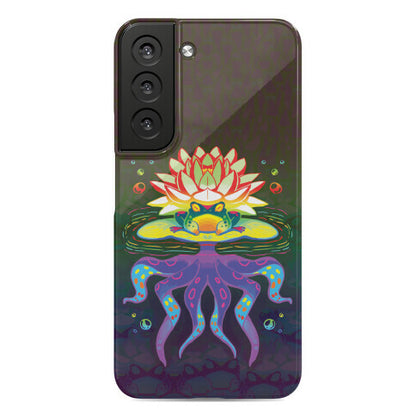 Psychedelic Lily Frog Phone Case